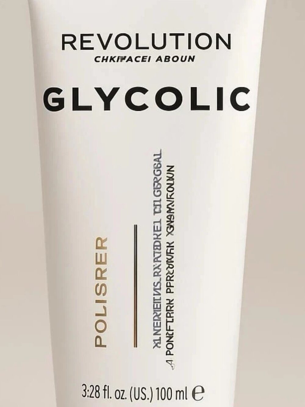 NEW - Revolution Skincare Glycolic Polisher NEW 3.38 fl oz Gentle Exfoliating